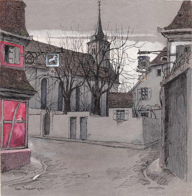 Artistes Peintres Alsaciens De Jadis Et De Naguère